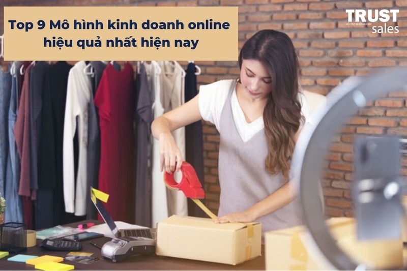 mô hình kinh doanh online - TrustSales