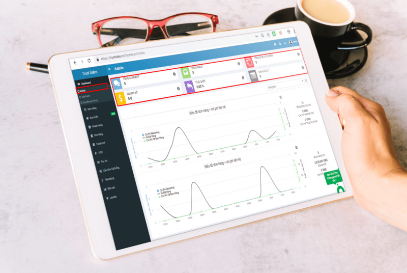 phần mềm bán hàng online miễn phí - TrustSales