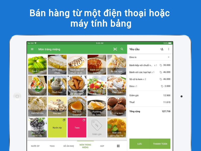 phần mềm quản lý bán hàng online trên điện thoại