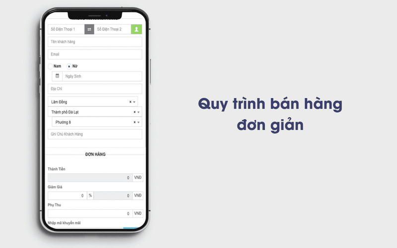 phần mềm quản lý bán hàng trên điện thoại miễn phí